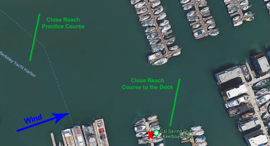 Berkeley Marina CSC Slips Close Reach